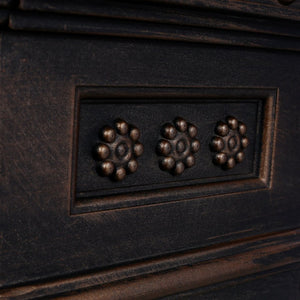 English Elm Mailboxs Cast Aluminum Floor Postbox Roman Column Statue Garden Rainproof Large Capacity Bronze W465P230045