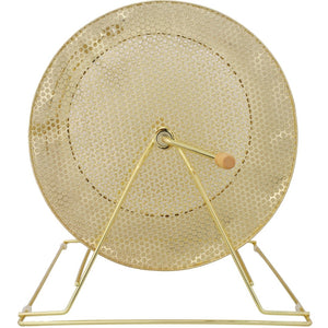 English Elm Raffle Drum Brass Plated Steel Cage Holds 10000 Tickets Wooden Handle Drawing Wheel W465P234498