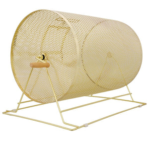 English Elm Raffle Drum Brass Plated Steel Cage Holds 10000 Tickets Wooden Handle Drawing Wheel W465P234498