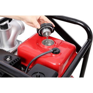 English Elm Gas Powered 7hp 212cc Water Pump 3 Inch Npt 264 Gpm for Irrigation and Drainage W465P236907
