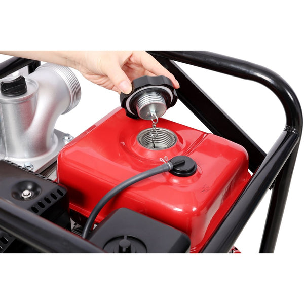 English Elm Gas Powered 7hp 212cc Water Pump 3 Inch Npt 264 Gpm for Irrigation and Drainage W465P236907