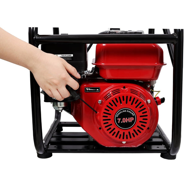 English Elm Gas Powered 7hp 212cc Water Pump 3 Inch Npt 264 Gpm for Irrigation and Drainage W465P236907