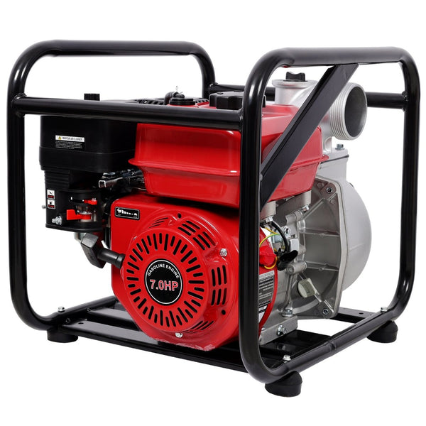 English Elm Gas Powered 7hp 212cc Water Pump 3 Inch Npt 264 Gpm for Irrigation and Drainage W465P236907