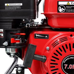 English Elm Gas Powered Water Pump 7HP 212Cc Four Stroke 264 GPM Flood Control Kit W465P236914