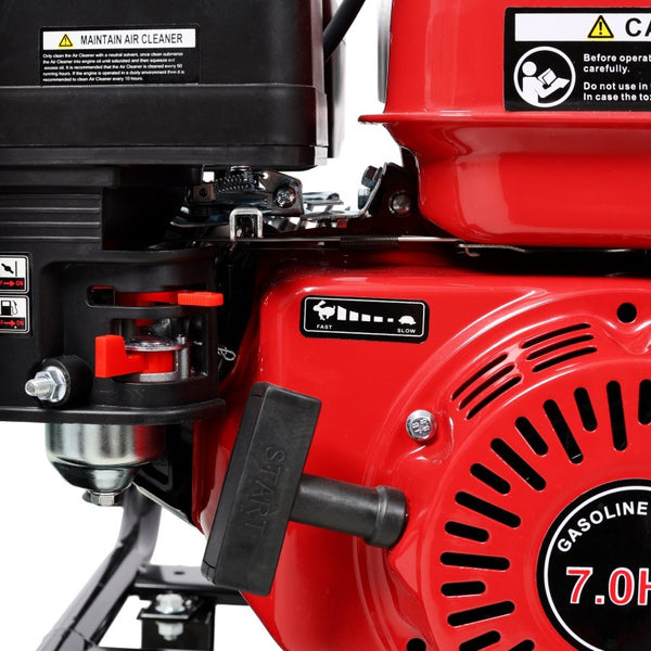 English Elm Gas Powered Water Pump 7HP 212Cc Four Stroke 264 GPM Flood Control Kit W465P236914