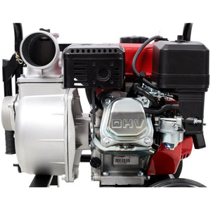 English Elm Gas Powered Water Pump 7HP 212Cc Four Stroke 264 GPM Flood Control Kit W465P236914