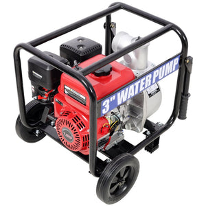 English Elm Gas Powered Water Pump 7HP 212Cc Four Stroke 264 GPM Flood Control Kit W465P236914