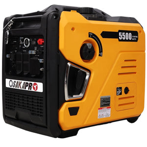 English Elm Super Quiet 5500W Inverter Generator Portable with Remote Electric and Recoil Start W465P236920