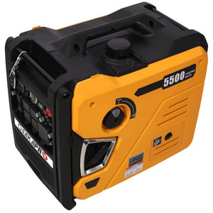 English Elm Super Quiet 5500W Inverter Generator Portable with Remote Electric and Recoil Start W465P236920