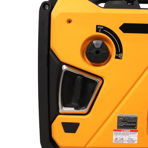 English Elm Super Quiet 5500W Inverter Generator Portable with Remote Electric and Recoil Start W465P236920