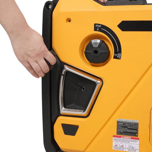 English Elm Super Quiet 5500W Inverter Generator Portable with Remote Electric and Recoil Start W465P236920