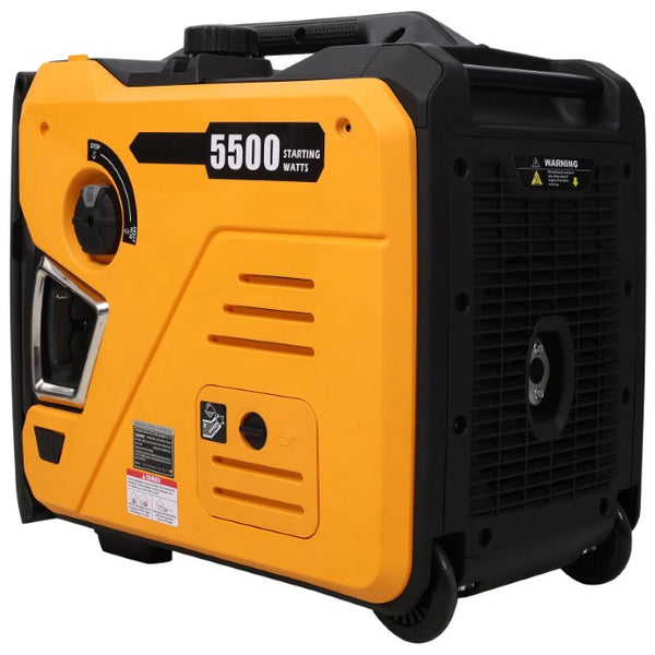 English Elm Super Quiet 5500W Inverter Generator Portable with Remote Electric and Recoil Start W465P236920