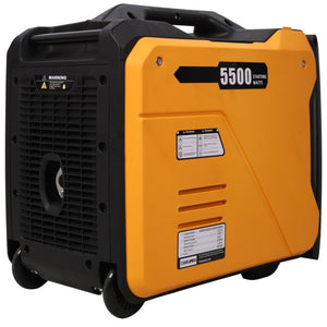 English Elm Super Quiet 5500W Inverter Generator Portable with Remote Electric and Recoil Start W465P236920