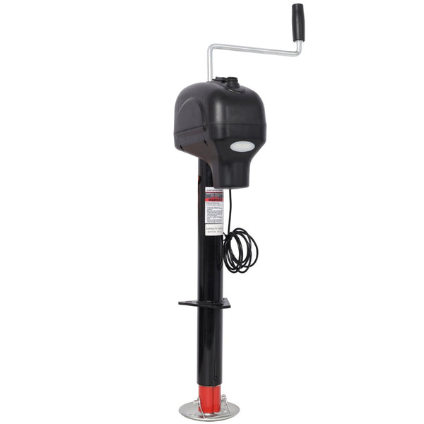 English Elm 3500lbs Electric Tongue Jack 12v Motorized Rv Trailer Lift with Waterproof Cover W465P252538