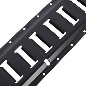 English Elm 8ft E Track Rail Kit 4 Pack Steel Cargo Tie Down System for Trailers Vans Garages W465P262569