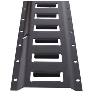 English Elm 8ft E Track Rail Kit 4 Pack Steel Cargo Tie Down System for Trailers Vans Garages W465P262569