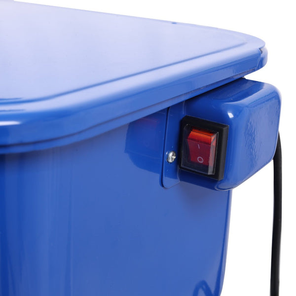 English Elm Premium Steel Mobile Parts Washer Worktable with 3.5 Gallon Basin and Storage Drawer W465P266867