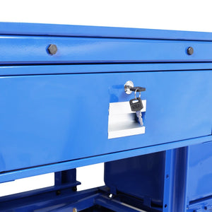 English Elm Premium Steel Mobile Parts Washer Worktable with 3.5 Gallon Basin and Storage Drawer W465P266867