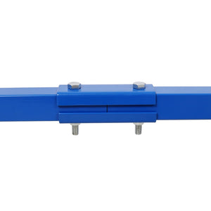 English Elm Adjustable Steel Rolling Paint Rack with 6 Hooks for Auto Body Shop Drying Work W465P266869
