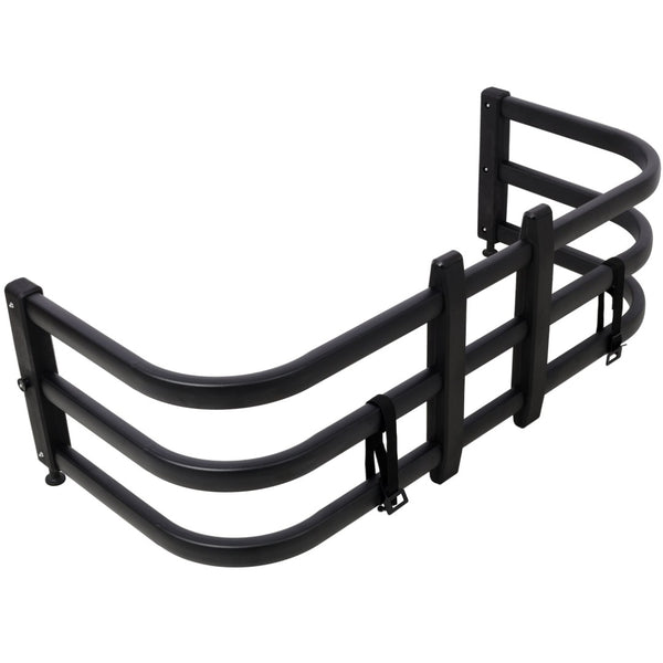 English Elm Truck Bed Extender Aluminum Alloy Retractable Rail System for Compact Pickup Hauling W465P269008
