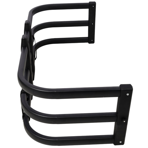 English Elm Truck Bed Extender Aluminum Alloy Retractable Rail System for Compact Pickup Hauling W465P269008