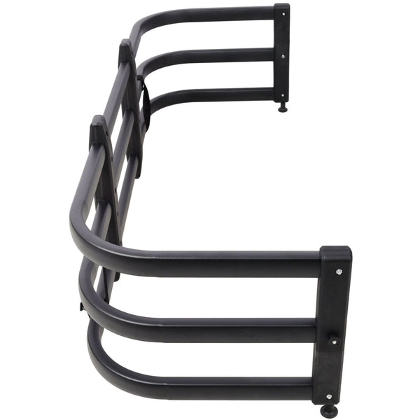 English Elm Truck Bed Extender Retractable Aluminum Alloy Tailgate for Pickup Hauling Gear W465P269009
