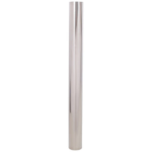English Elm 8Ft Stainless Steel Shade Sail Pole with Base Plate for Patio Garden Yard Use W465P272032