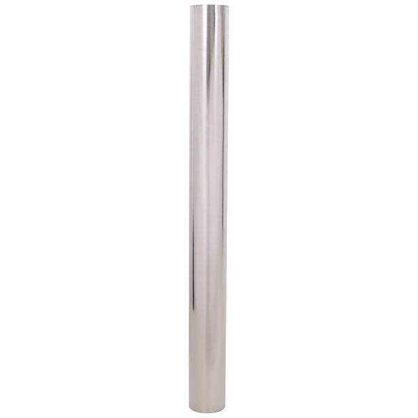 English Elm 8Ft Stainless Steel Shade Sail Pole with Base Plate for Patio Garden Yard Use W465P272032