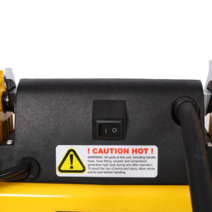 English Elm 12V Dual Cylinder Portable Air Compressor 150 PSI Fast Tire Inflator for Trucks RVs W465P272037