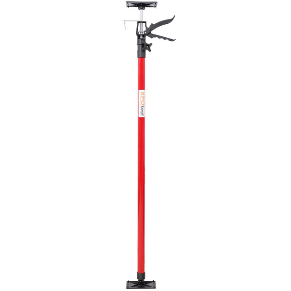 English Elm 4 Pack Heavy Duty Steel Adjustable Support Poles for Cabinet Drywall Solo Install Black+Red W465P279902