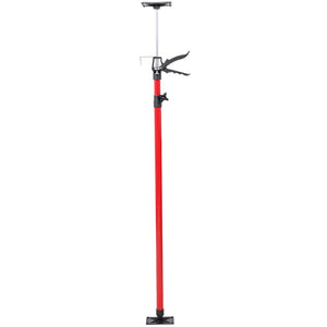 English Elm 4 Pack Heavy Duty Steel Adjustable Support Poles for Cabinet Drywall Solo Install Black+Red W465P279902