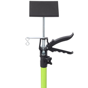 English Elm 4 Pack Heavy Duty Steel Adjustable Support Poles for Cabinet Drywall Solo Install Black+Green W465P279905