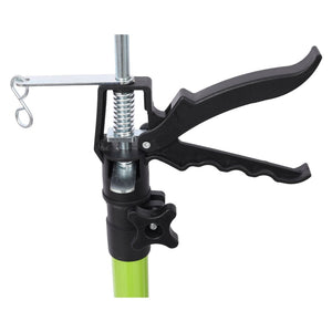 English Elm 4 Pack Heavy Duty Steel Adjustable Support Poles for Cabinet Drywall Solo Install Black+Green W465P279905