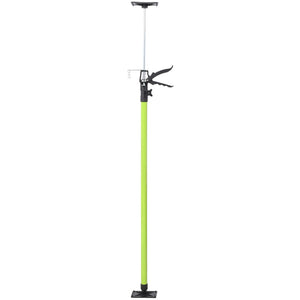 English Elm 4 Pack Heavy Duty Steel Adjustable Support Poles for Cabinet Drywall Solo Install Black+Green W465P279905