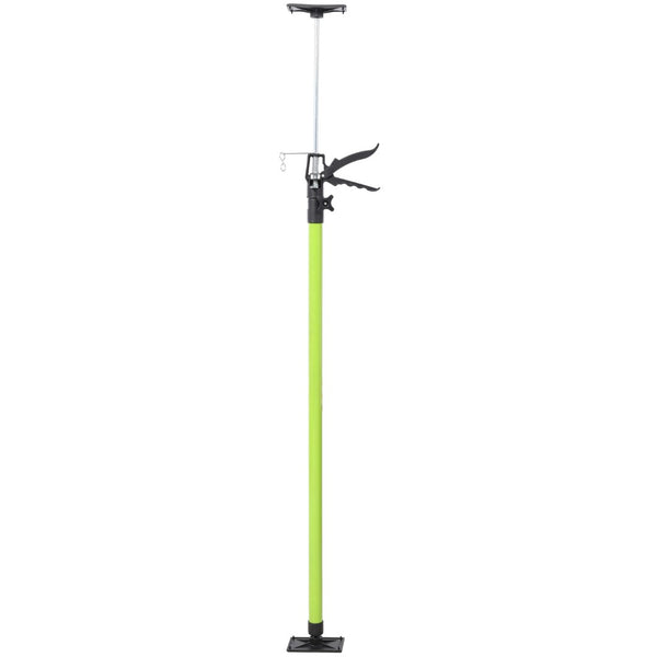 English Elm 4 Pack Heavy Duty Steel Adjustable Support Poles for Cabinet Drywall Solo Install Black+Green W465P279905