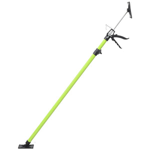 English Elm 4 Pack Heavy Duty Steel Adjustable Support Poles for Cabinet Drywall Solo Install Black+Green W465P279905