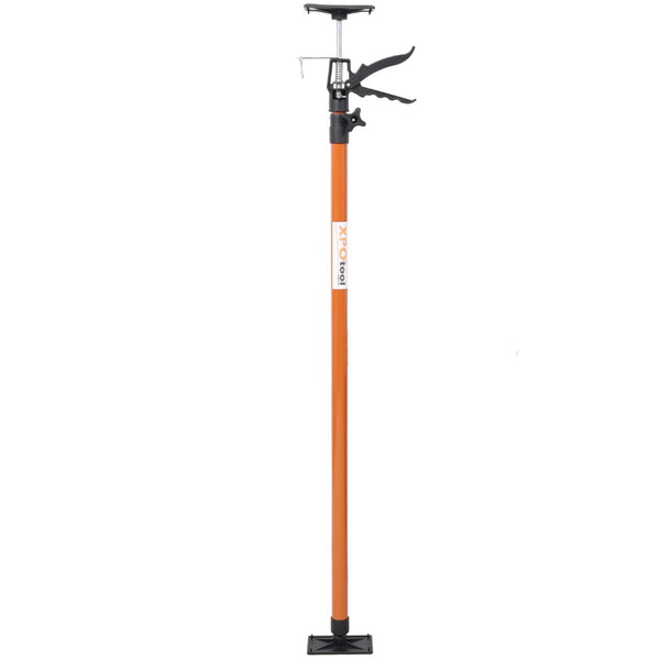 English Elm 4 Pack Heavy Duty Steel Adjustable Support Poles for Cabinet Drywall Solo Install Black+Brown W465P279909