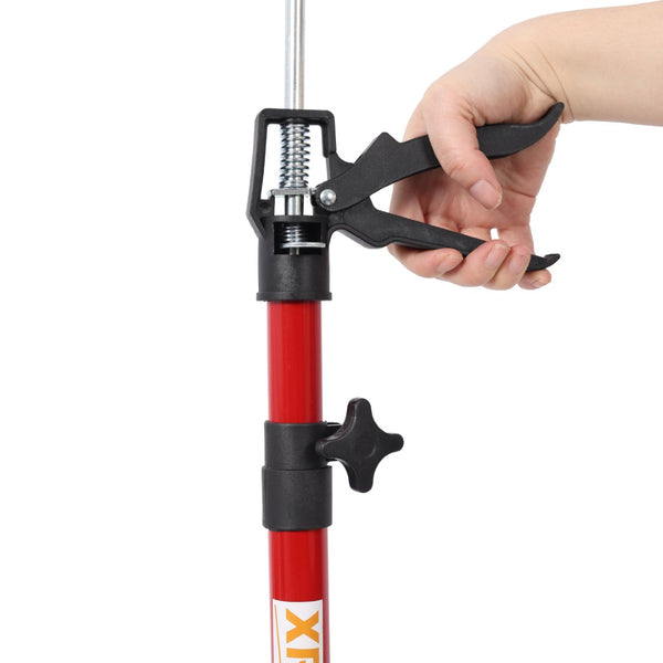 English Elm 4 Pack Heavy Duty Steel Adjustable Support Poles for Cabinet Drywall Solo Install W465P283001