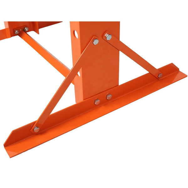 English Elm 30 Ton H-frame Hydraulic Shop Press with Adjustable Height Gauge for Garage Use W465P304919