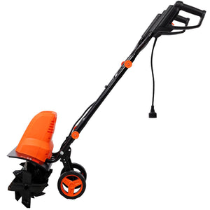 English Elm 13.5amp Corded Electric Garden Tiller with 24 Steel Tines and 18 Inch Working Width W465P311043