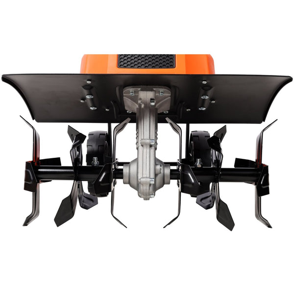 English Elm 13.5amp Corded Electric Garden Tiller with 24 Steel Tines and 18 Inch Working Width W465P311043