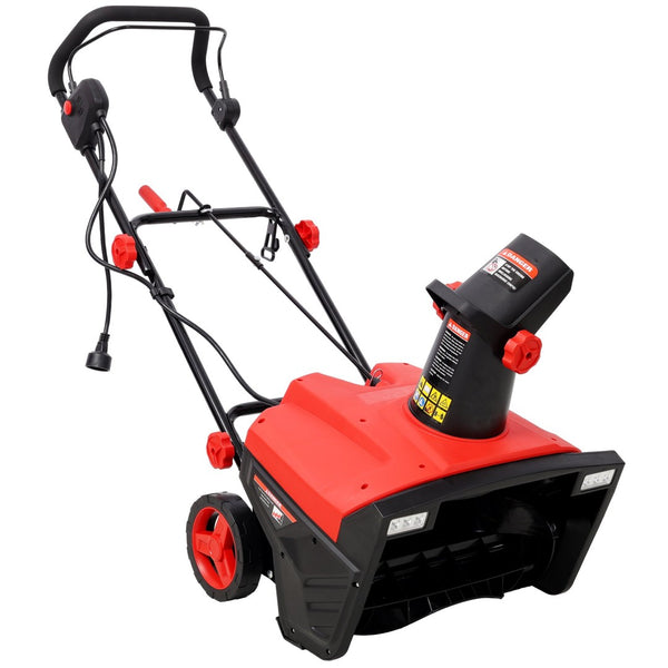 English Elm 20inch Corded Electric Snow Thrower 15 Amp Motor Dual Led Lights 30ft Discharge W465P311044