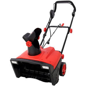 English Elm 20inch Corded Electric Snow Thrower 15 Amp Motor Dual Led Lights 30ft Discharge W465P311044