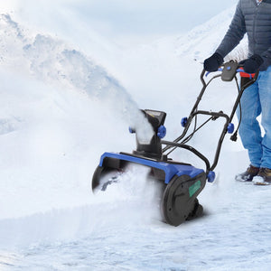 English Elm 20inch Corded Electric Snow Thrower 15 Amp Motor 3100 Rpm Rotating Chute Etl Safe W465P311091