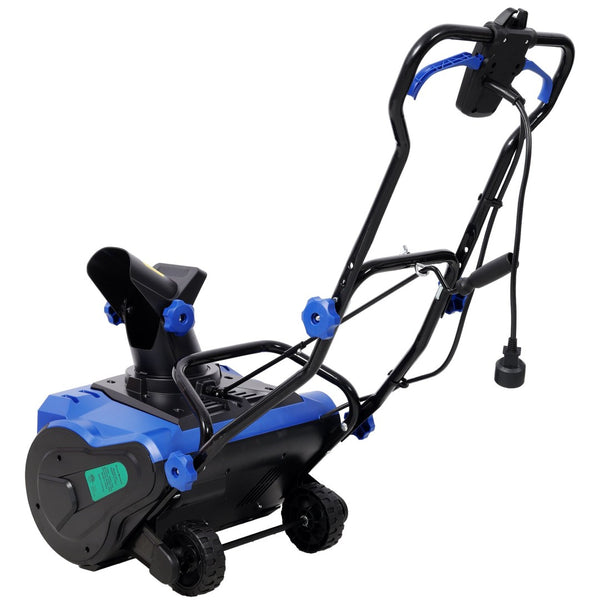 English Elm 20inch Corded Electric Snow Thrower 15 Amp Motor 3100 Rpm Rotating Chute Etl Safe W465P311091
