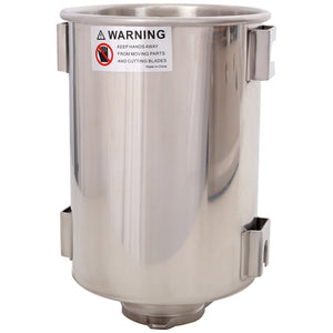 English Elm 3l/7lbs Horizontal Sausage Stuffer Stainless Steel Manual Machine with 4 Nozzles W465P320404