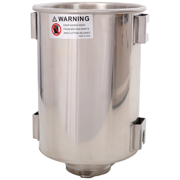 English Elm 3l/7lbs Horizontal Sausage Stuffer Stainless Steel Manual Machine with 4 Nozzles W465P320404