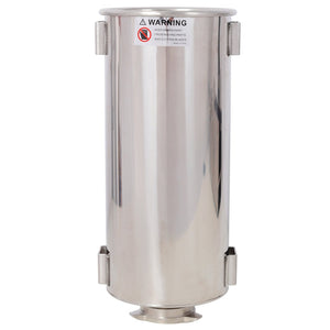 English Elm 5l/11lbs Horizontal Sausage Stuffer Stainless Steel Manual Press with Four Stuffing Tubes W465P320406