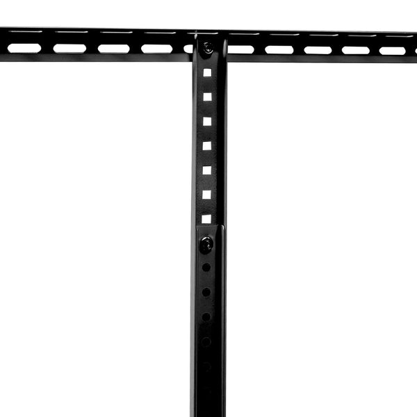 English Elm 2x8ft Overhead Garage Storage Rack Heavy Duty Steel Ceiling Mount 400lb Capacity Black W465P325872