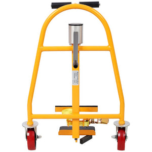 English Elm 2Pack Heavy Duty Furniture Movers with Ratchet Straps and Swivel Casters for Safe Transport Yellow 22.8 L x 14 W x 31.5 H W465P327700